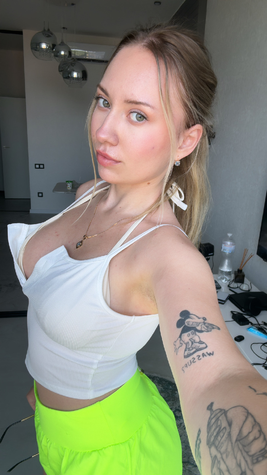 KateV in her underwear in Ho Chi Minh